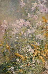 Meadow Flowers (Golden Rod and Wild Aster), c.1892 by Henry Tonks