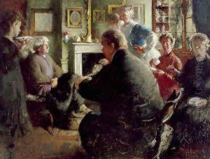 Steer at Home, 109 Cheyne Walk (on Christmas Eve) c.1929-30