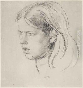 Head of a Girl by Henry Tonks