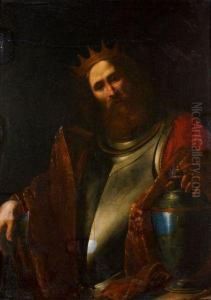 < Clovis, Roi Des Francs >. by Aubin Vouet