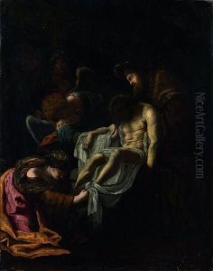 La Descente De Croix by Aubin Vouet