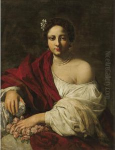 Saint Dorothy by Aubin Vouet