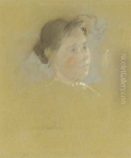 Study of a Head, c.1888-95 - view 1