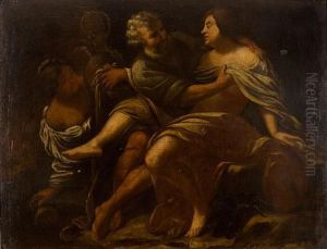 Loth E Le Figlie by Aubin Vouet