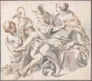 Loth Et Ses Filles. by Aubin Vouet