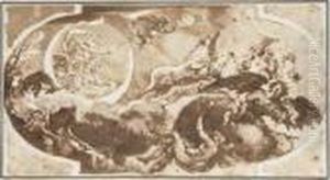 Le Lever De La Lune by Aubin Vouet