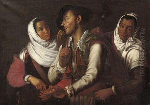 The Fortune Teller by Aubin Vouet