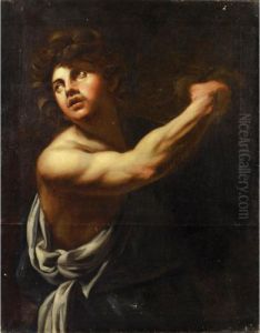 David Et Goliath by Aubin Vouet