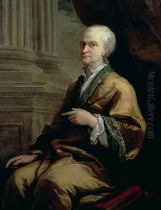 Portrait of Sir Isaac Newton 1642-1727 c.1710 by Sir James Thornhill
