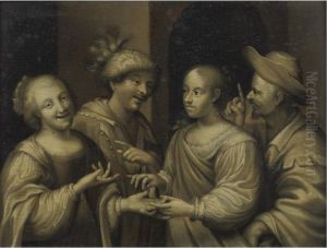 The Fortune Teller by Aubin Vouet