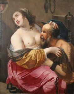 Roman Charity by Aubin Vouet
