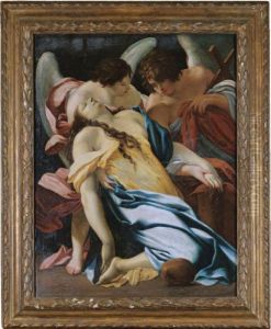 The Ecstasy Of The Magdalene by Aubin Vouet