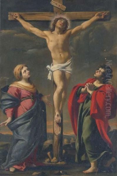 The Crucifixion With The Virgin And Saint John The Evangelist - view 1