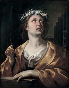 Sainte Cecile by Aubin Vouet