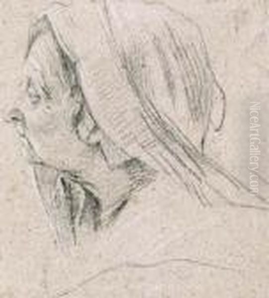 The Head Of An Old Woman - view 1