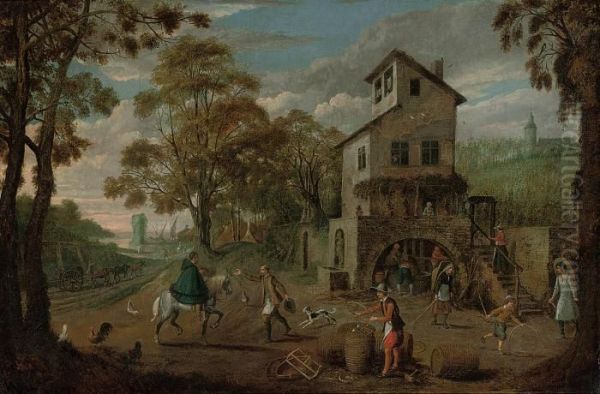 A Village Landscape - view 1