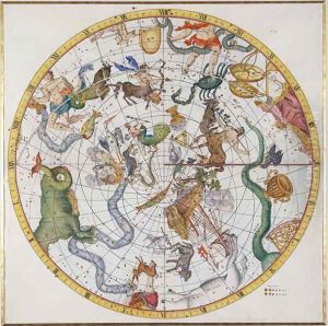 Plate 27 from Atlas Coelestis, by John Flamsteed 1646-1719, pub. in 1729 by Sir James Thornhill