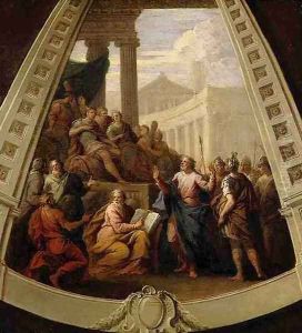 St. Paul Before Agrippa, c.1710 by Sir James Thornhill