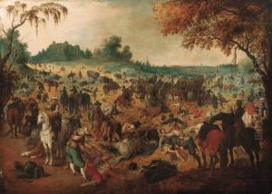 Dopo La Battaglia by Sebastien Vrancx