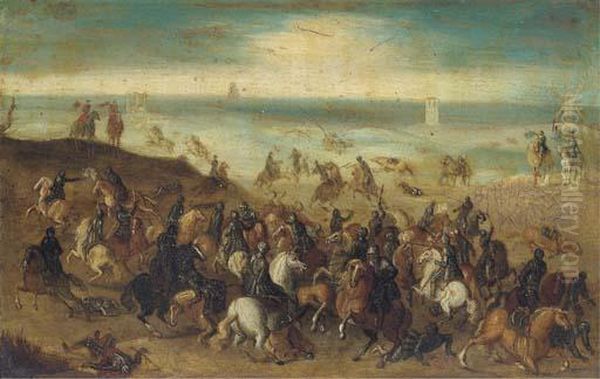 The Battle Between Officers Breaute And Gerard Abrahamsz - view 1