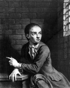 Jack Sheppard, engraved by George White, 1728 by Sir James Thornhill