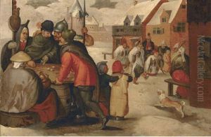 Soldiers Playing Dice