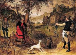 Harvesting Of Grapes by Sebastien Vrancx
