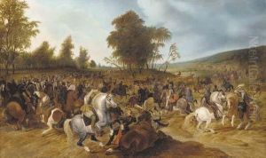 A Battle Scene A Battle Scene