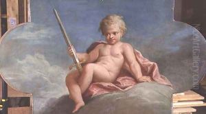An Allegory of London- Justice by Sir James Thornhill