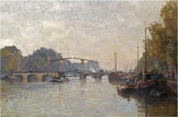 A View Of The Magere Brug, Amsterdam - view 1
