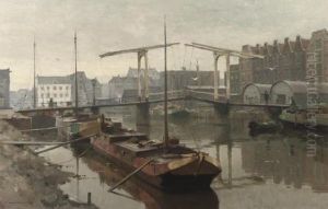 The Sloterdijkerbrug On The Prinseneiland, Amsterdam The Sloterdijkerbrug On The Prinseneiland, Amsterdam