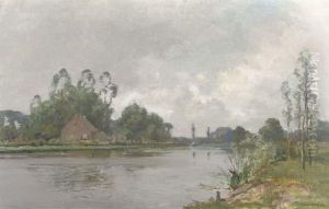 Along A River In Summer