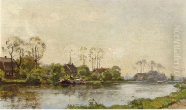 A View Of The Kromme Mijdrecht In Summer - view 1