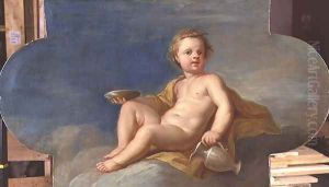 An Allegory of London- Temperance by Sir James Thornhill