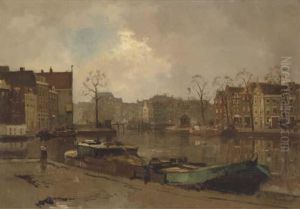 A View Of The Spaarne, Haarlem A View Of The Spaarne, Haarlem