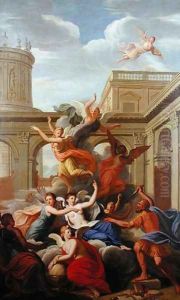 The Muses Escaping Violation from King Pyreneus
