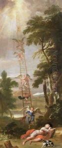 Jacobs Dream, 1705 by Sir James Thornhill
