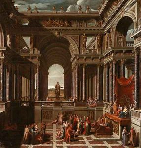 A Capriccio with Saint Paul before Agrippa