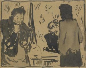 Interieur by Jean-Edouard Vuillard