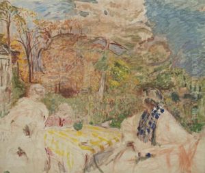 Femmes Et Enfant Au Clos Cezanne
