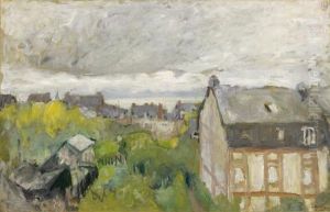Les Toits Mauves by Jean-Edouard Vuillard