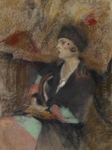 Portrait De Femme Assise (annette Salomon) Portrait De Femme Assise (annette Salomon)