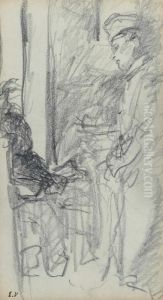 Femme Au Chapeau by Jean-Edouard Vuillard