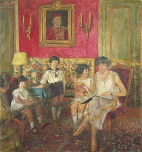 Madame Jean Bloch Et Ses Enfants Madame Jean Bloch Et Ses Enfants