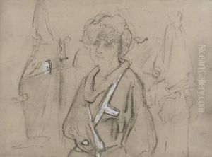 Madame Hessel Au Peignoir by Jean-Edouard Vuillard