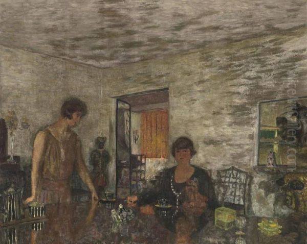 Misia Sert Et Sa Niece Mimi Godebska, Ou 'les Tasses Noirs' - view 1