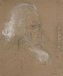 L'acteur Lucien Guitry by Jean-Edouard Vuillard