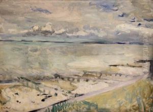 La Cote A Honfleur by Jean-Edouard Vuillard