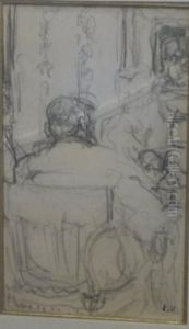 Les Deux Joueurs by Jean-Edouard Vuillard