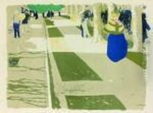 L'avenue by Jean-Edouard Vuillard